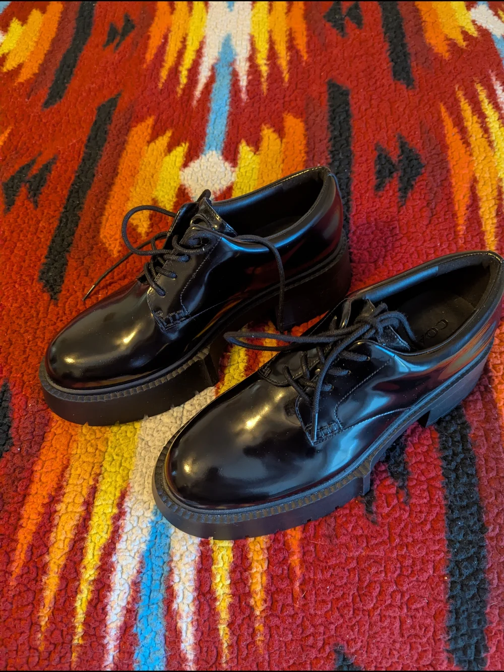 Coach sleek patent